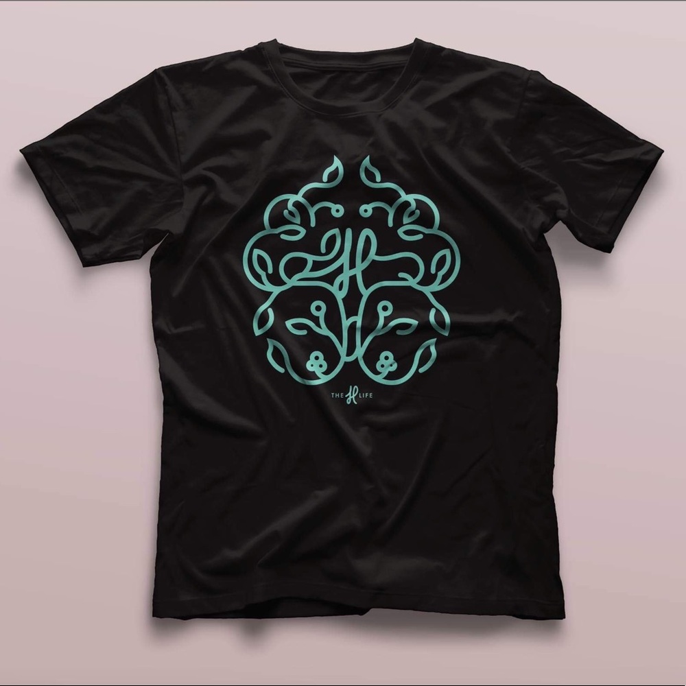 The H Life Brain T Shirt